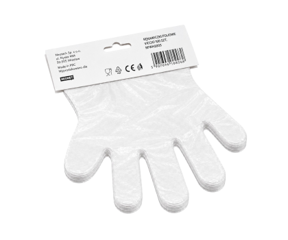 Akcesorium do kuwet VICCIO Rękawiczki foliowe z zawieszką 100 szt.